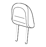 3F2Z17611A09DAA - Body: Headrest for Ford: Freestar Image