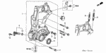 15302PE0300 - Engine: WASHER, SEALING (14MM) for Honda Image
