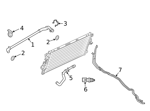 Intercooler for 2019 Ford F-350 Super Duty #0