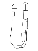 4518708020 - : Rear Cover Hole Cover for Toyota Image