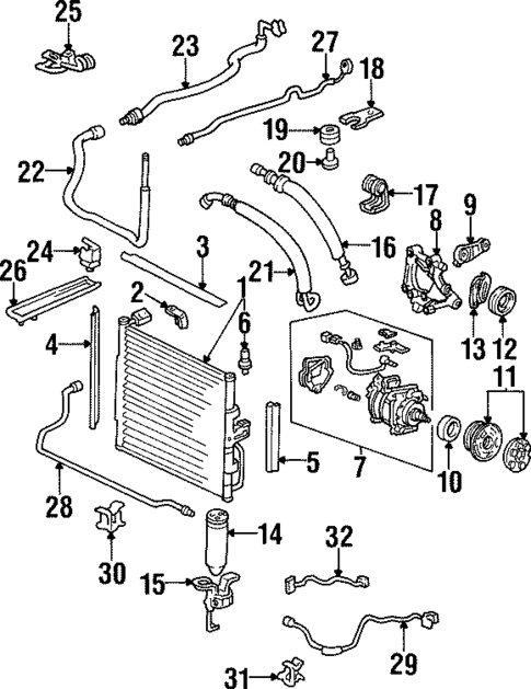 Switches & Sensors for 1995 Honda Civic del Sol #0