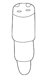 921310Z800 - HVAC: Dehydrator for Nissan: Altima, Frontier, Xterra Image