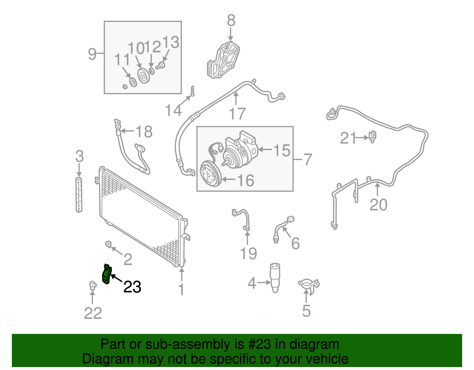 Temp Sensor Bracket - Nissan (92313-7B400)