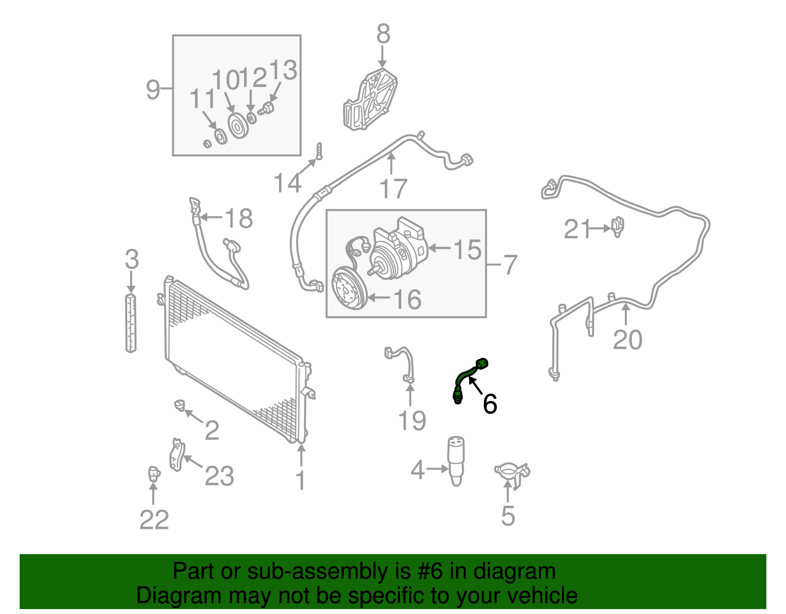 Pressure Switch - Nissan (92137-4P200)