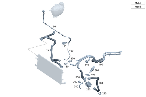 Battery Cooling System for 2005 Mercedes-Benz G 500 #0
