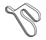 L1MZ8620H - : Serpentine Belt for Ford: Explorer, Police Interceptor Utility Image