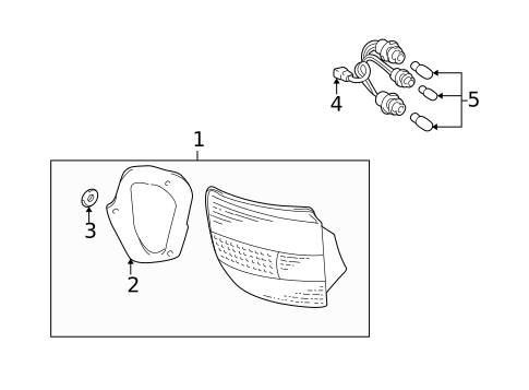 Combination Lamps for 2001 Toyota Celica #0