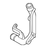 1K0145838AA - Belts &amp; Cooling: Inter-cooler Pipe for Volkswagen Image