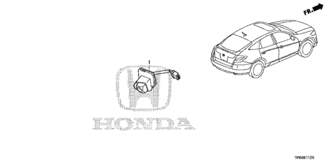 Rearview Camera ('13-) for 2013 Honda Crosstour #0