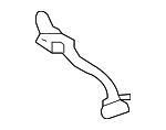 7210A329 - Body: Upper Quarter Trim Retainer for Mitsubishi Image