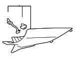 7212A059HA - Body: Upper Quarter Trim for Mitsubishi Image