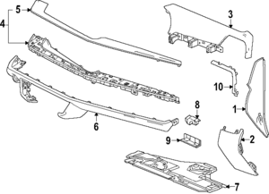 Lower Trim Panel 85785788 | Applegate Chevrolet Parts