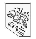847101F050WK - : Instrument Panel for Kia Image