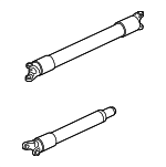 JL1Z4R602R - Universals &amp; Rear Axle: Drive Shaft for Ford Image