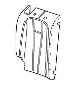 8W0885806PFBX - Body: Seat Back Cover for Audi Image