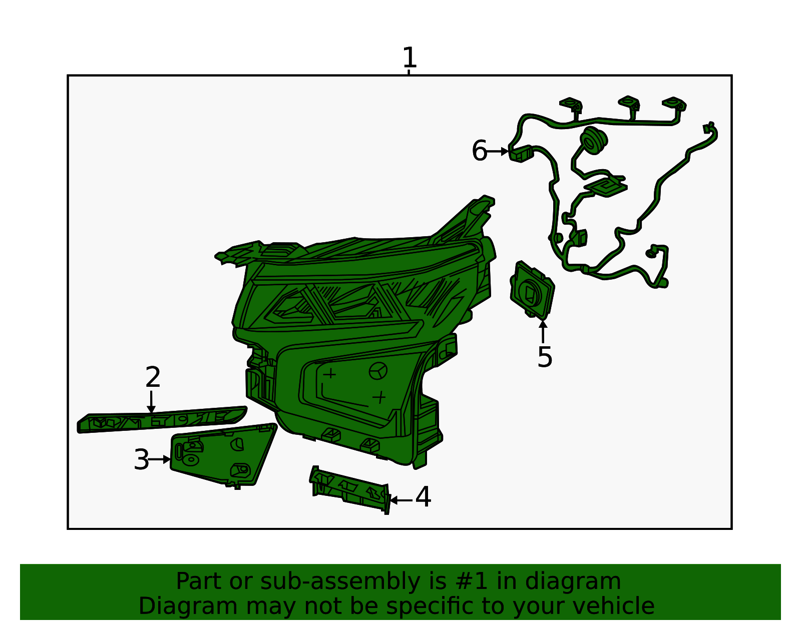 2021-2024 Chevrolet Headlamp Assembly 85733249 GM | GMPartsDirect.com