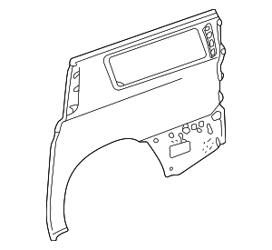 2021-2025 Cadillac Escalade ESV Quarter Panel 85595985 GM ...