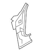 31253334 - Body: Inner Hinge Pillar for Volvo Image