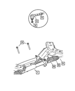 R4782960AJ - Steering: Rack And Pinion Gear, Remanufactured for Mopar Image