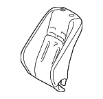 7150653061 - Body: Seat Back Cushion for Lexus: IS200t, IS250, IS300, IS350 Image