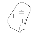 7158753011 - Body: Protector for Lexus: IS200t, IS300, IS350, IS500 Image