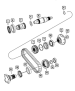 5103269AA - MP143; Transfer Case: Mode Synchronizer Sleeve for Mopar Image