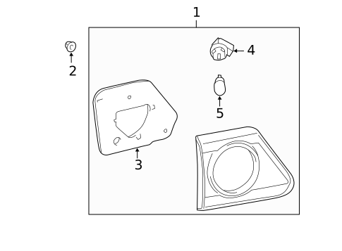 Backup Lamps for 2013 Toyota Corolla #1