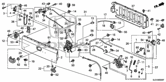 Tailgate for 2011 Honda Ridgeline #0