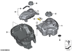 17135B811F8 - : Expansion Tank for BMW Image