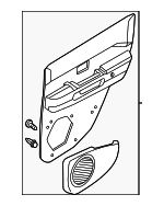 829000W410 - : Door Trim Panel for Nissan: Pathfinder Image