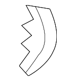 876111EA0A - Body: Seat Back Pad for Nissan: 370Z, Z Image