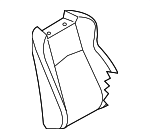 876201EA0A - Body: Seat Back Cover for Nissan: 370Z Image