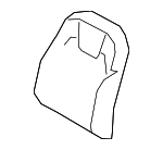 88460S9000ONA - Body: Seat Back Cover for Kia Image
