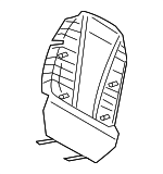 88490S9510WK - Body: Seat Back Panel for Kia Image