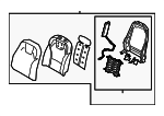 88400S9510ONA - Body: Seat Back Assembly for Kia Image