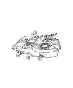 5105548AD - Fuel: Fuel Tank Strap, Right for Mopar Image