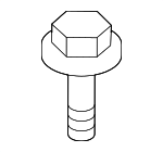 985188 - Body: Radiator Support Screw for Volvo: C30, C40 Recharge, C70, S40, S60, V40, V50, V60 Cross Country, XC40, XC40 Recharge, XC60 Image