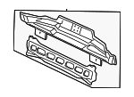 22661407 - Body: Rear Body Panel for Chevrolet: Classic, Malibu | Oldsmobile: Cutlass Image