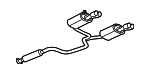 25794074 - Exhaust: Muffler W/Tailpipe for Pontiac: Grand Prix Image