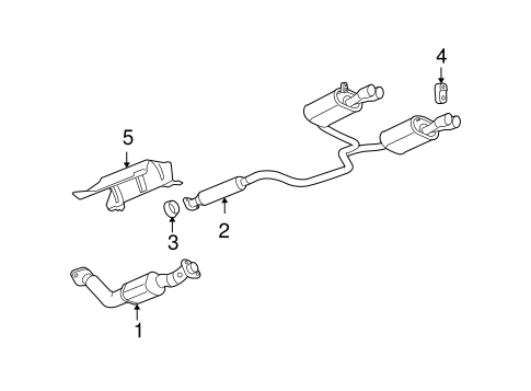 Dynomax 41806 Aluminized Exhaust Pipe - Compatible With Pontiac Grand Prix, Chevy Impala/Monte Carlo