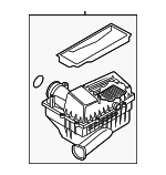 3C0129607BP - : Air Cleaner Assembly for Volkswagen Image