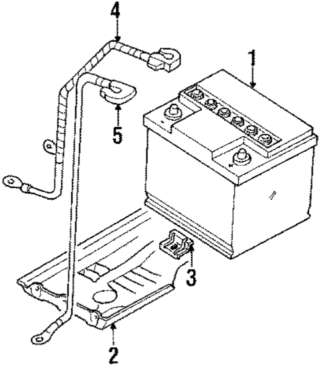 ZVW110645A - : Battery for Volkswagen Image