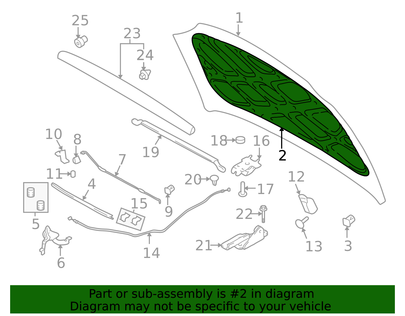 2001-2005 Hyundai Elantra Insulator Pad 81125-2D500 | OEM Parts Online