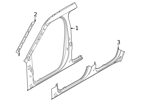 Aperture Panel for 2024 Lincoln Aviator #0