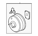 1780786 - Body: ACDelcoâ„¢ Power Booster for Chevrolet: Equinox | Pontiac: Torrent | Saturn: Vue Image