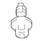 909130245 - : Rocker Panel Molding Clip for Subaru Image