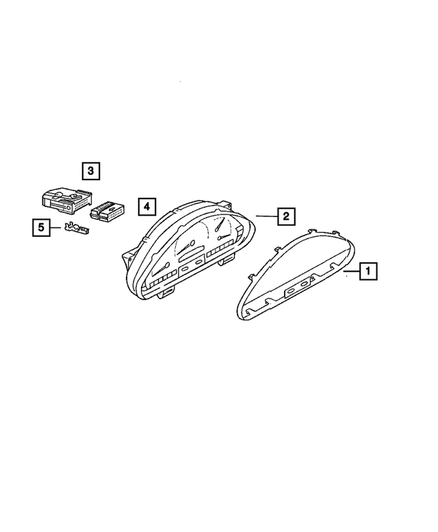 « 5174083AA –  : Pan Instr Grp Instr pour Mopar Image »