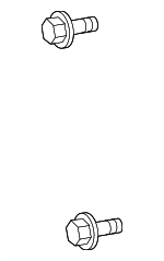 N10570302 - : Exhaust Tail Pipe Set Screw for Porsche: Cayenne Image