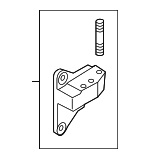 216702G000 - Engine: Trans Mount Bracket for Kia: Forte, Forte Koup, Optima, Sorento, Sportage Image