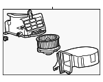 8713002050 - HVAC: Blower Assembly for Toyota Image